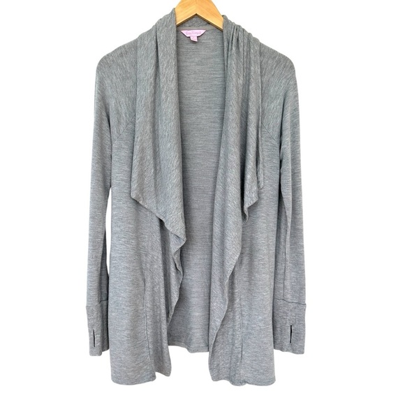 Lilly Pulitzer Sweaters - Lilly Pulitzer open cardigan with long sleeves, waterfall front, stretch knit